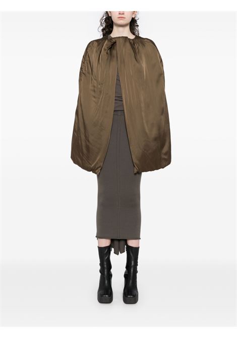 Green Porterville padded cape Rick owens - women RICK OWENS | RO02D3788SCH35